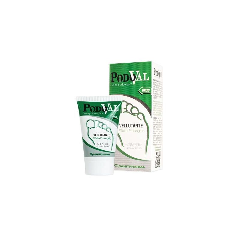 Podoval UR30 Linea Podologica - Crema Vellutante per i Piedi, 50ml