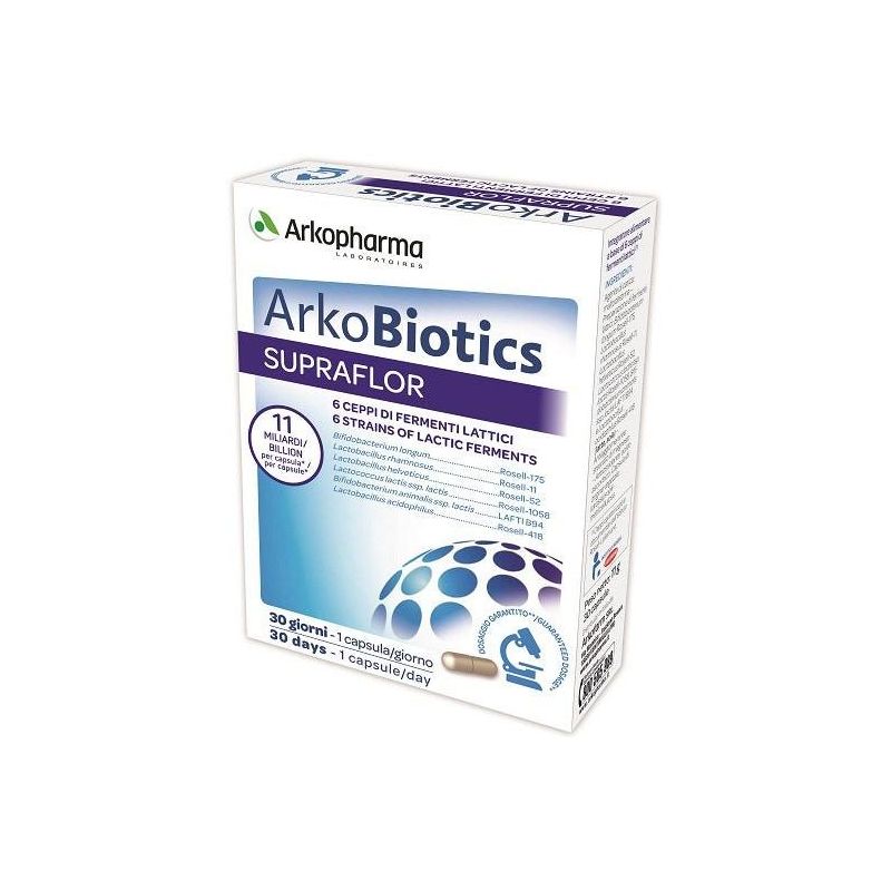Arkopharma Arkobiotics Supraflor Probiotic 30 Capsule