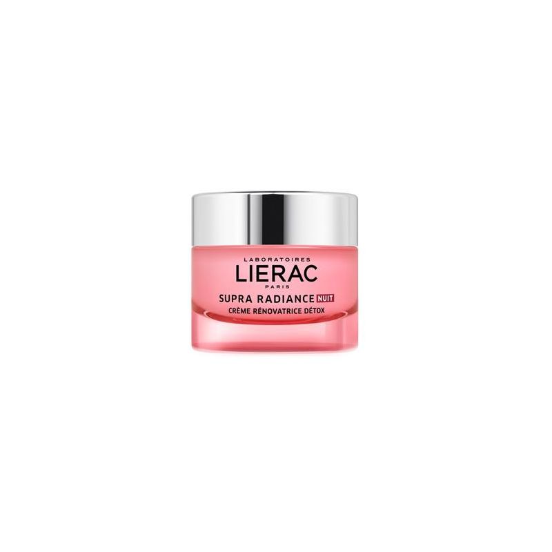 Lierac Supra Radiance Crema Viso Notturna Detox 50ml