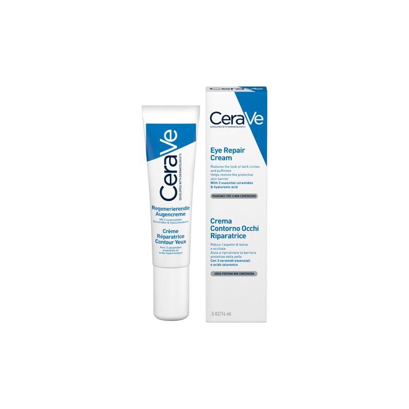CeraVe Crema Riparatrice per Contorno Occhi con Acido Ialuronico - 15 ml