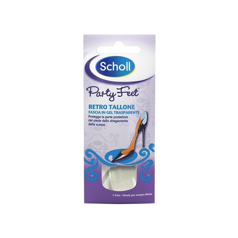 Scholl Party Feet Gel Cuscini per il Retro Tallone
