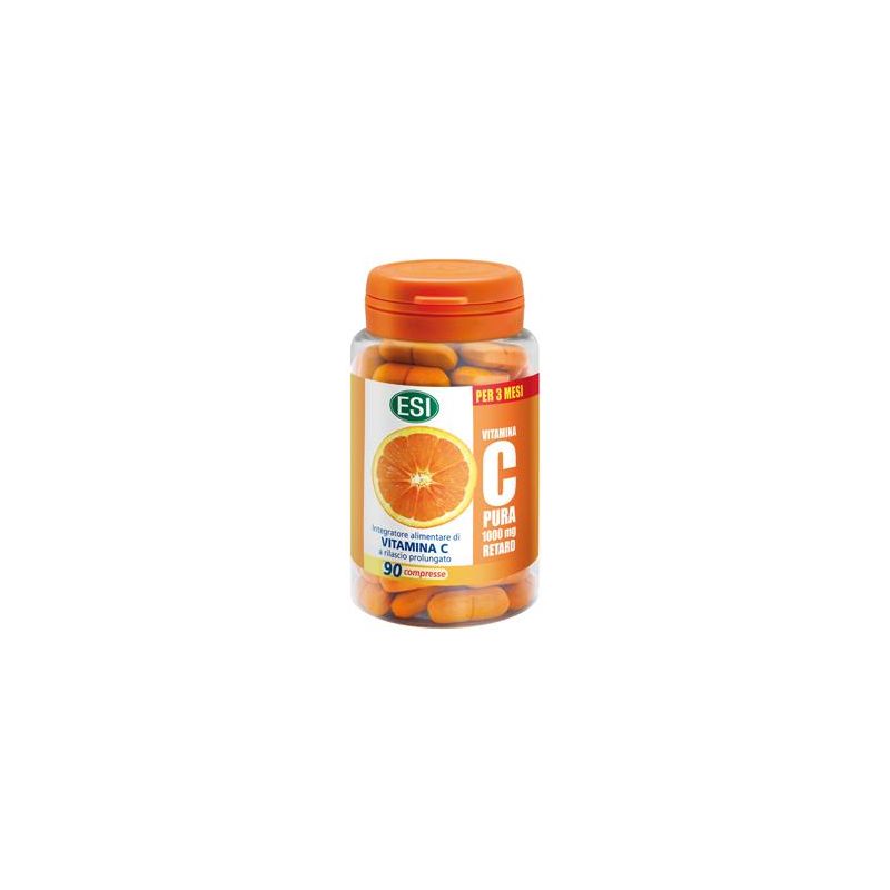 Esi Vitamina C Pura Retard a Rilascio Prolungato, 90 Compresse