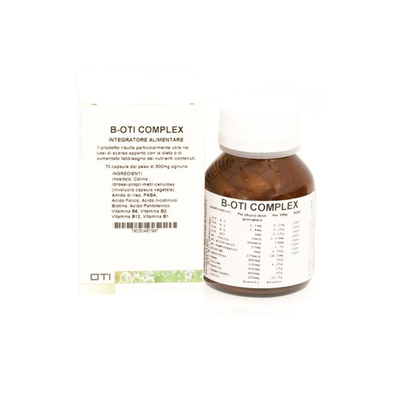 Complex B Oti Supplement - 60 Capsule Pack