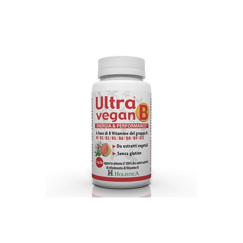Ultra B Vegan - Integratore alimentare con 30 Compresse