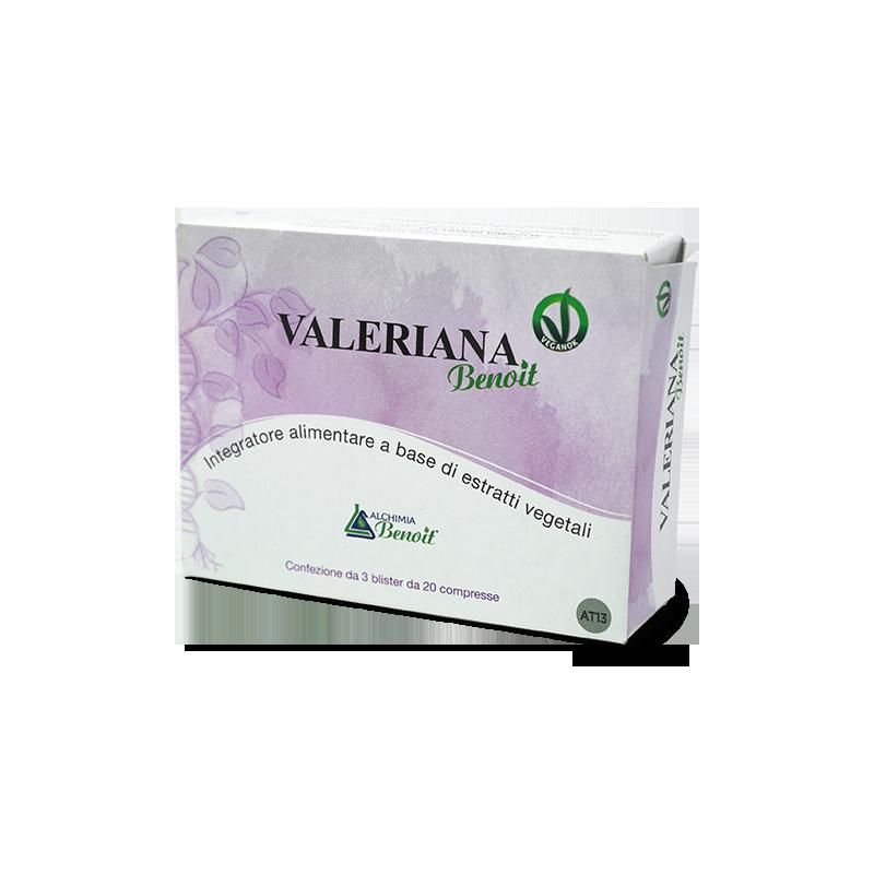 Alchimia Benoit - Compresse di Valeriana, 60 Pezzi