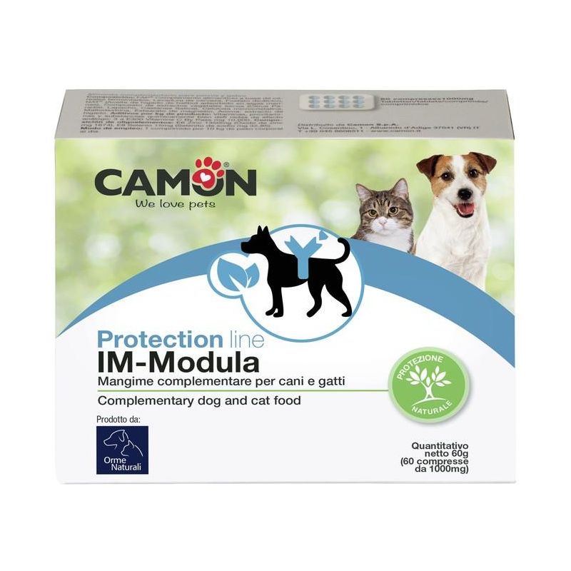 Im-Modula - Integratore Alimentare per Cani e Gatti, 60 Compresse