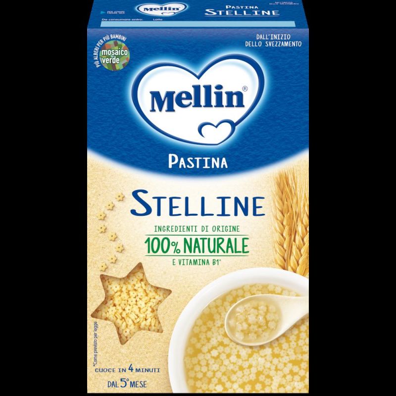Mellin Stelline Pasta per Bambini, 320g