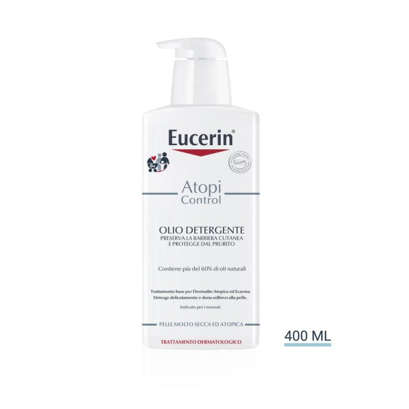 Eucerin AtopiControl Olio Detergente con Pompa da 400ml