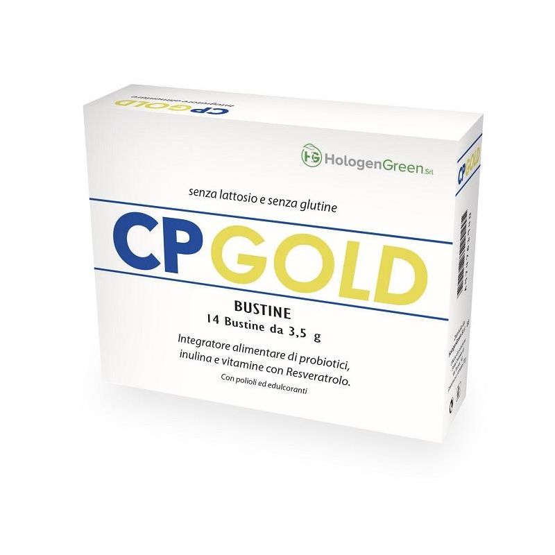 CP Gold - 14 Bustine di Supplemento Nutrizionale