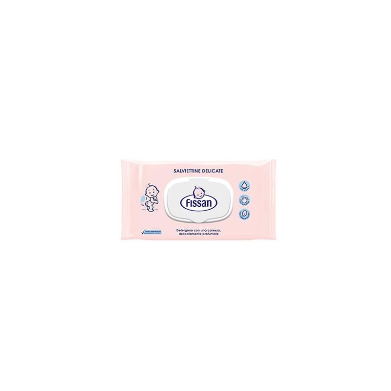 Fissan Delicate Baby Wipes, 65 Count
