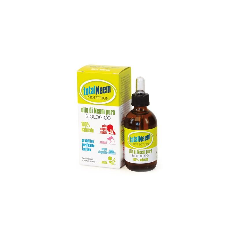 Olio di Neem Puro Biologico Totale - 50ml