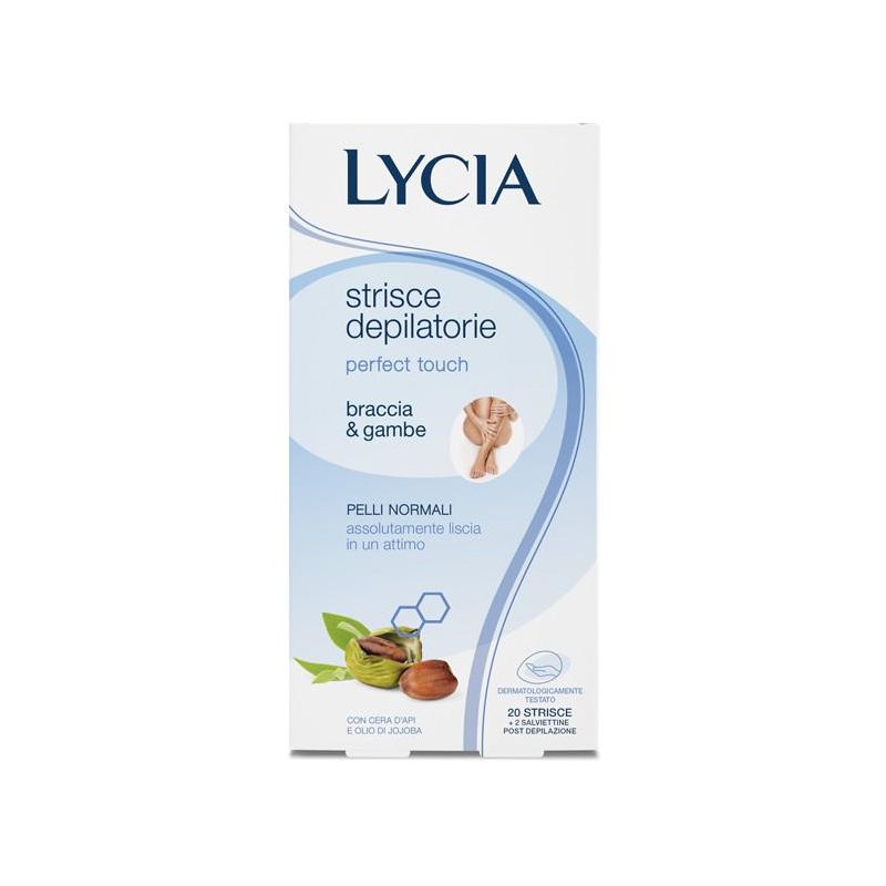 Lycia Perfect Touch - Strisce Depilatorie per Braccia e Gambe