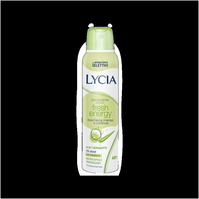Lycia Fresh Energy Deodorant Spray, 150ml