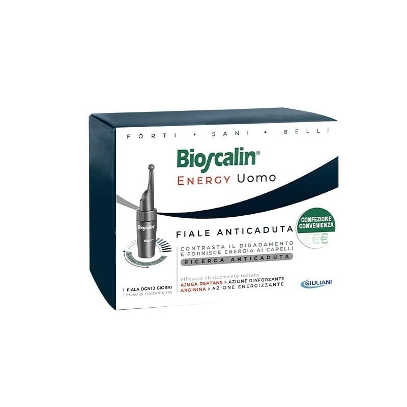 Bioscalin Energy Fiale Anticaduta per Uomo - 10 Pezzi