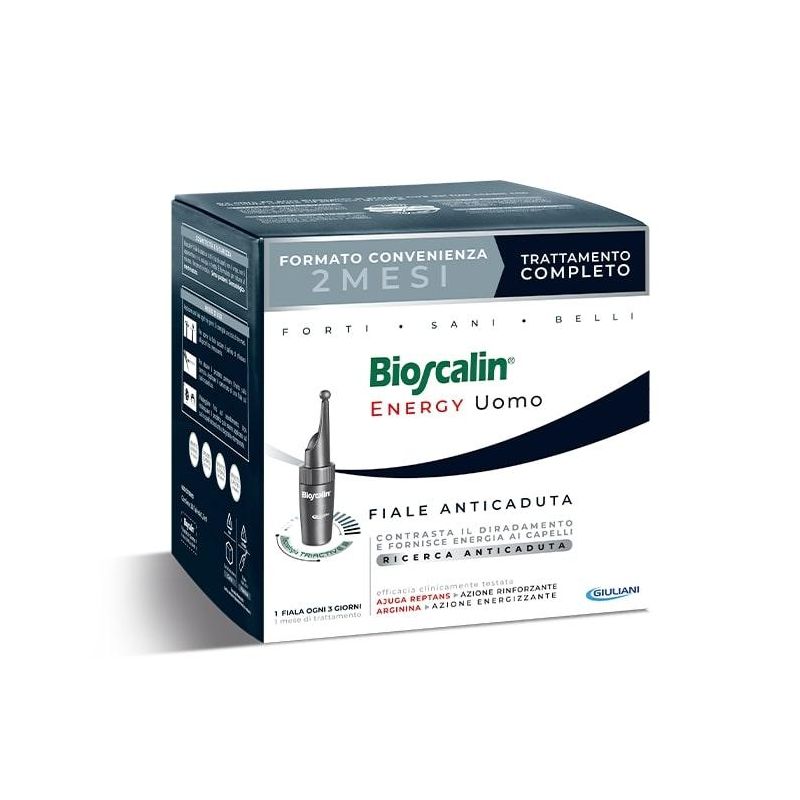 Bioscalin Energy Fiale Anticaduta per Uomo - Confezione da 20
