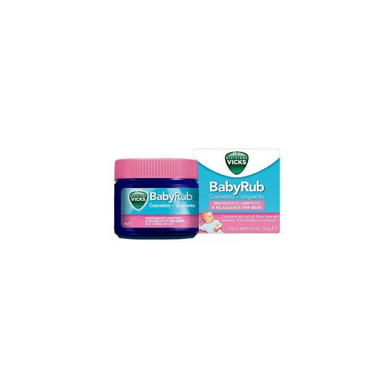 Vicks BabyRub Unguento Lenitivo da 50g