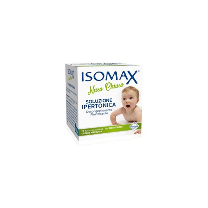 Isomax Naso Chiuso: 20 Flaconcini Ipertonici da 5ml