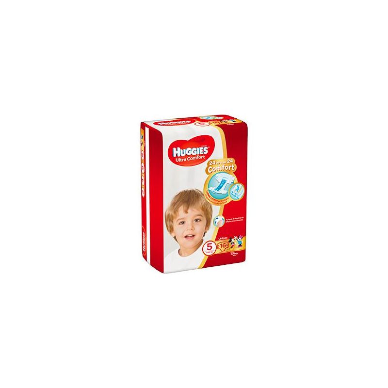 Huggies Ultra Comfort Pannolini Taglia 5, 11-25kg, 16 Pezzi