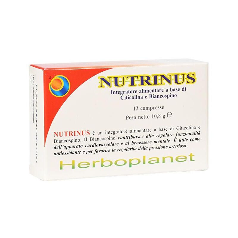 Nutrinus - Integratore Alimentare, Confezione da 12 Compresse