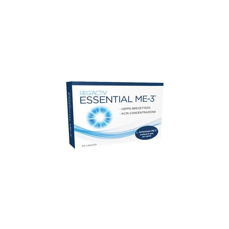 Regactive Essential Me-3 Integratore Probiotico - 30 Capsule