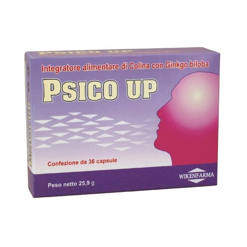 Psico Up Energy and Focus Booster - 36 Capsule