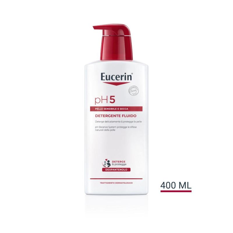 Detergente Fluido Eucerin pH5 400ml per pelle sensibile