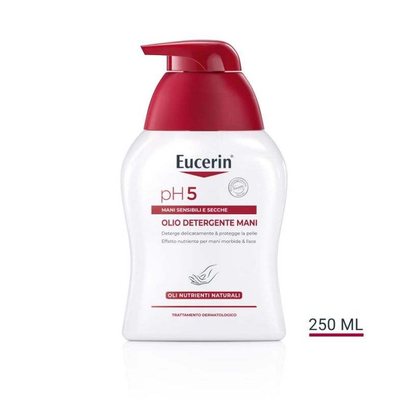 Eucerin pH5 Olio Detergente per Mani - Flacone da 250ml
