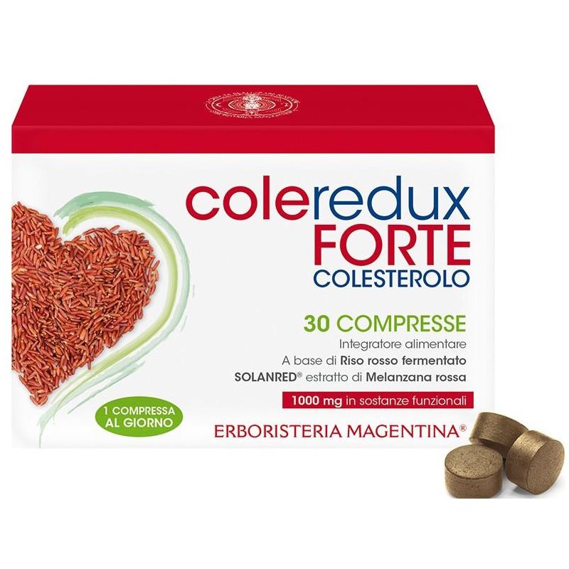 Coleredux Forte - Integratore per il Colesterolo, 30 Compresse