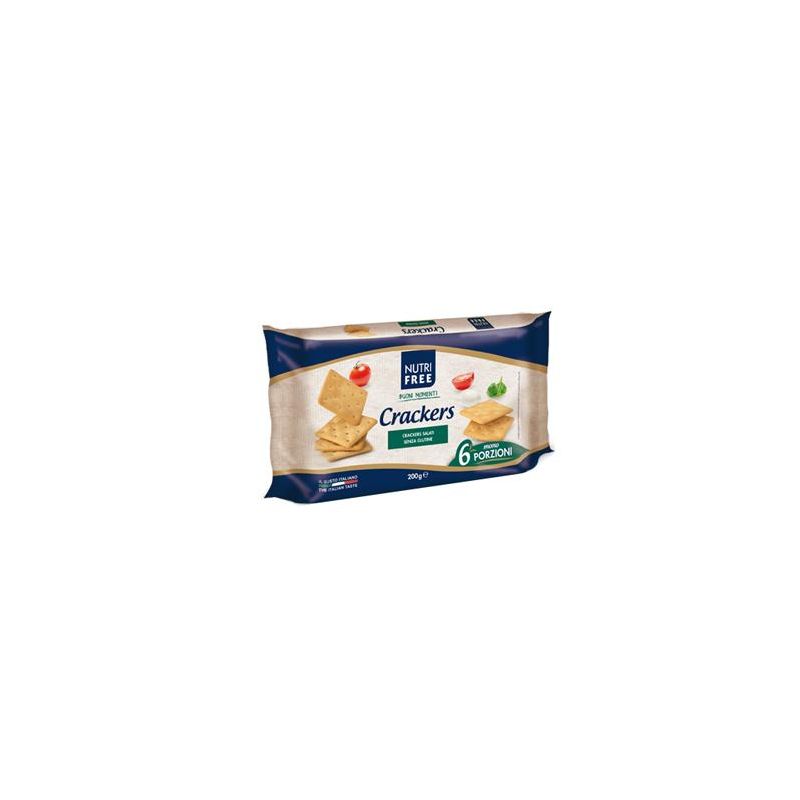 Nutrifree - Confezione da 6 Crackers Integrali, 33,4g ciascuno