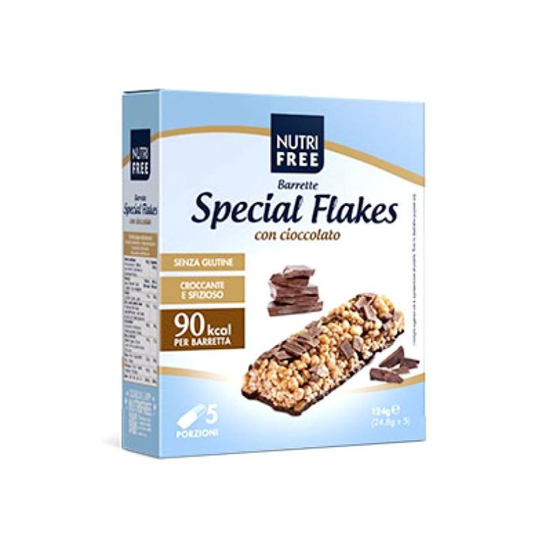 Nutrifree Special Flakes - Confezione da 5 Barrette Nutritive