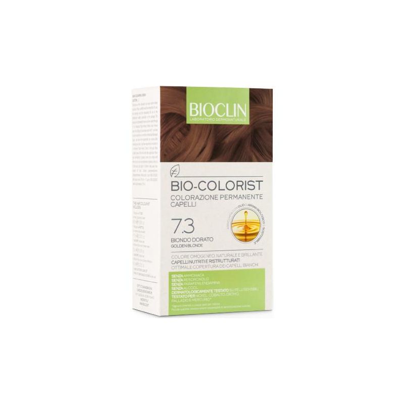 Bioclin Bio Colorist 7.3 Dorato Biondo - Colorazione Permanente Naturale