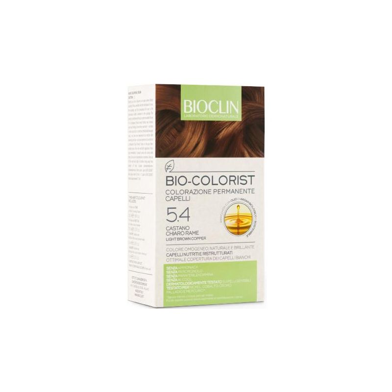 Bioclin Bio Colorist Colorazione Permanente 5.4 Castano Chiaro Rame