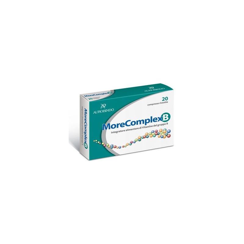 Complesso di Vitamina B Morecomplex - 20 Compresse Rivestite