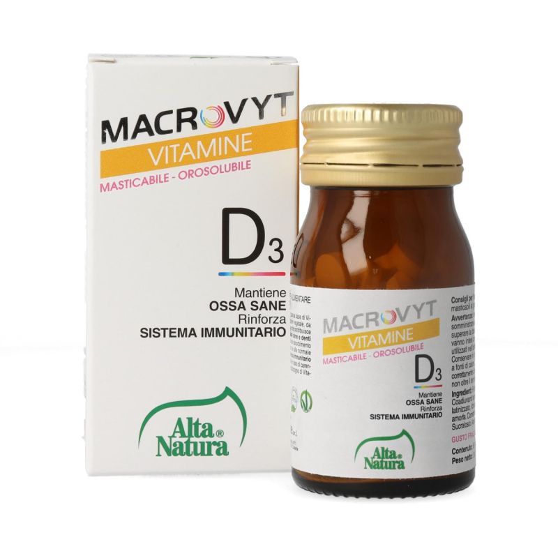 Macrovyt Vitamina D3 - 60 Compresse Orosolubili