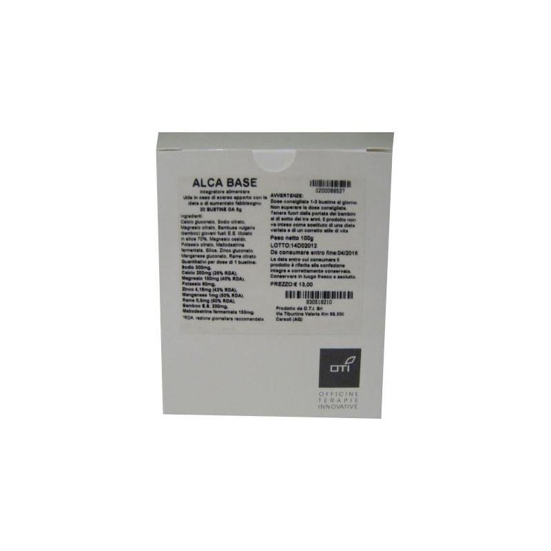 Alcabase Supplemento Equilibrante per pH - 20 Bustine