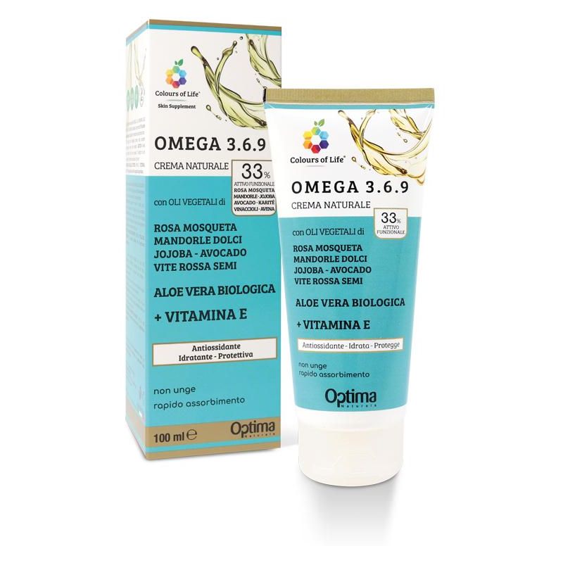 Crema Supplemento per la Pelle Omega 3 6 9 - Colours Of Life - 100ml