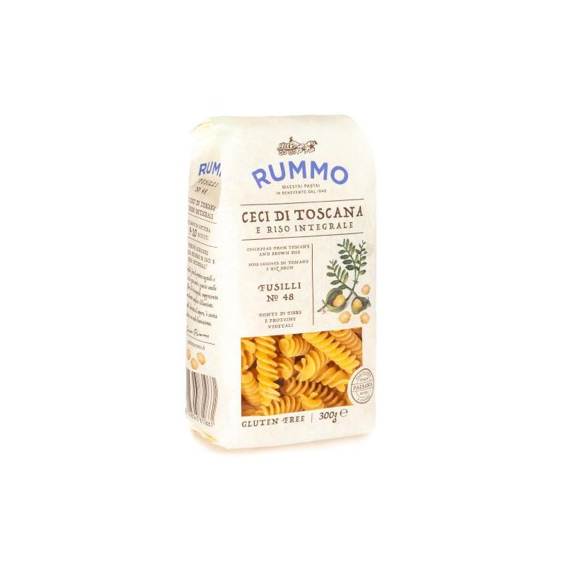 Rummo Fusilli di Ceci Senza Glutine - Pasta di Legumi, 300g