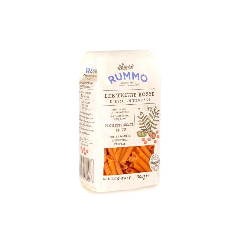 Pennette di Lenticchie Rosse Rummo senza Glutine - 300g