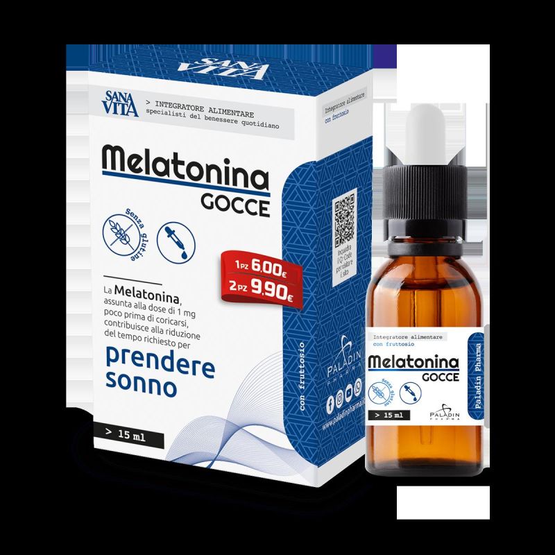 Gocce di Melatonina Sanavita da 15ml