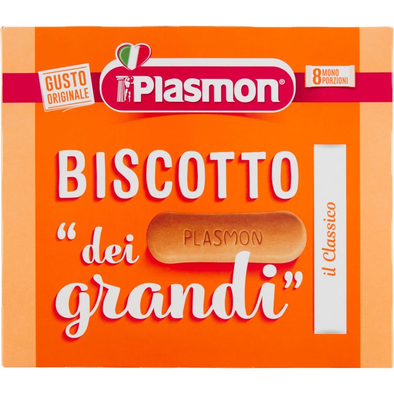 Plasmon Biscotti per Grandi - Confezione di 8 Monoporzioni da 300g