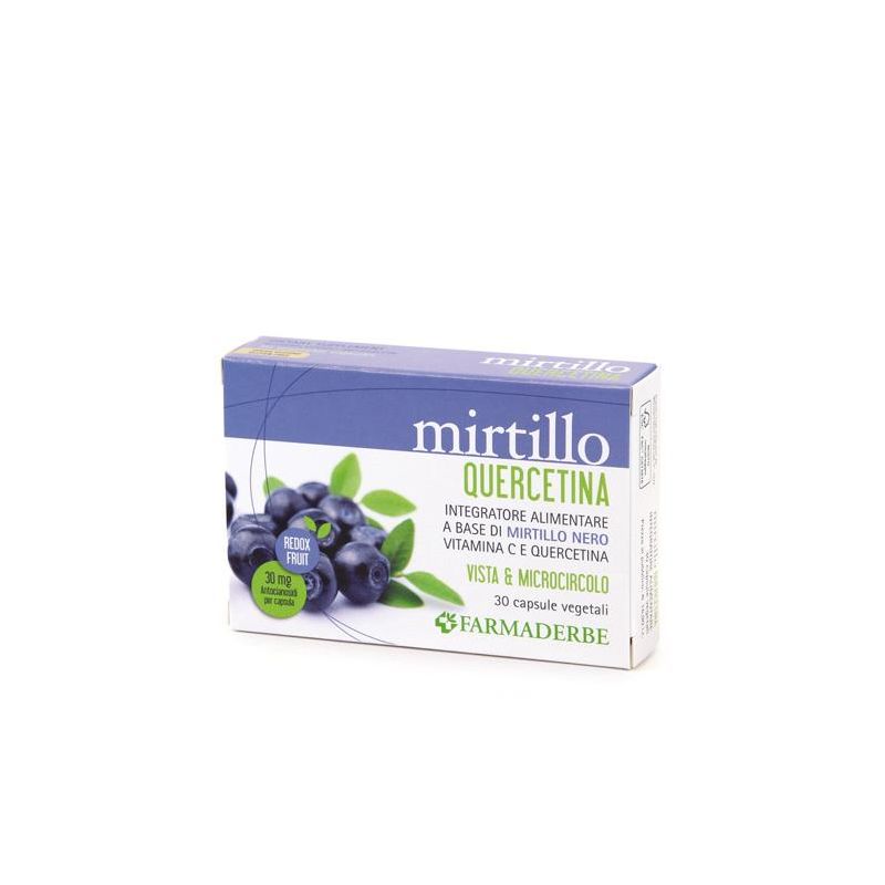 Quercetina e Mirtillo - Integratore in Capsule da 30 Pezzi