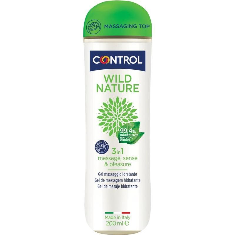 Wild Nature Control Massage Top Oil 200ml