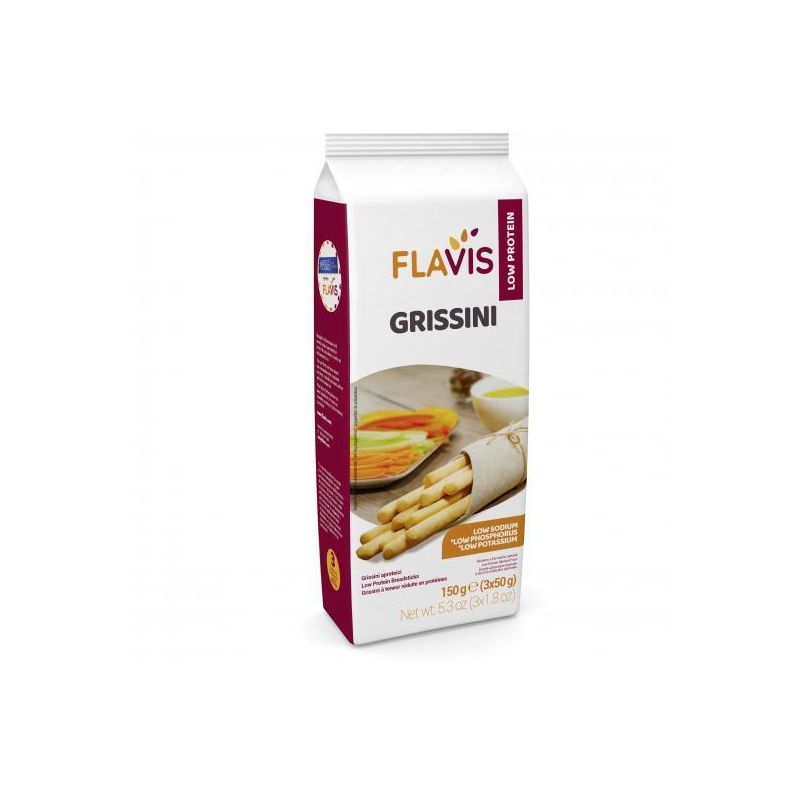 Mevalia Flavis Grissini senza Proteine, 150g