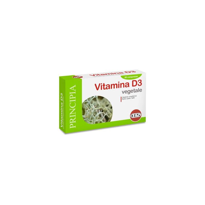 Vitamina D3 Vegetale - Puro e Naturale - 60 Compresse