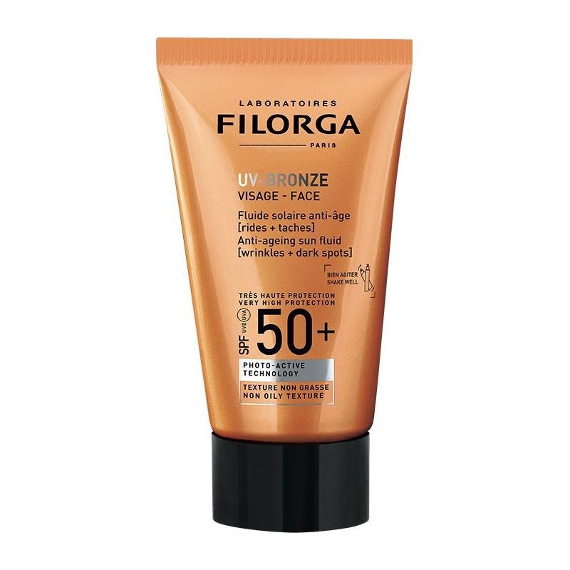 Filorga UV-Bronze Viso Fluido Solare Anti-Invecchiamento 40ml