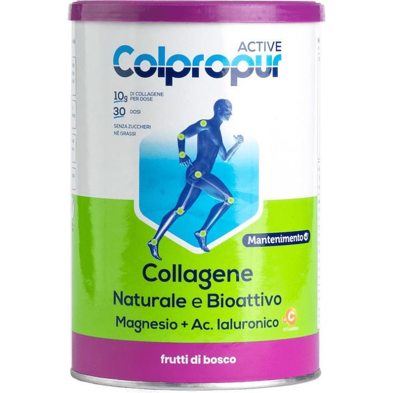 Colpropur Active Integratore con Frutti di Bosco, 345g