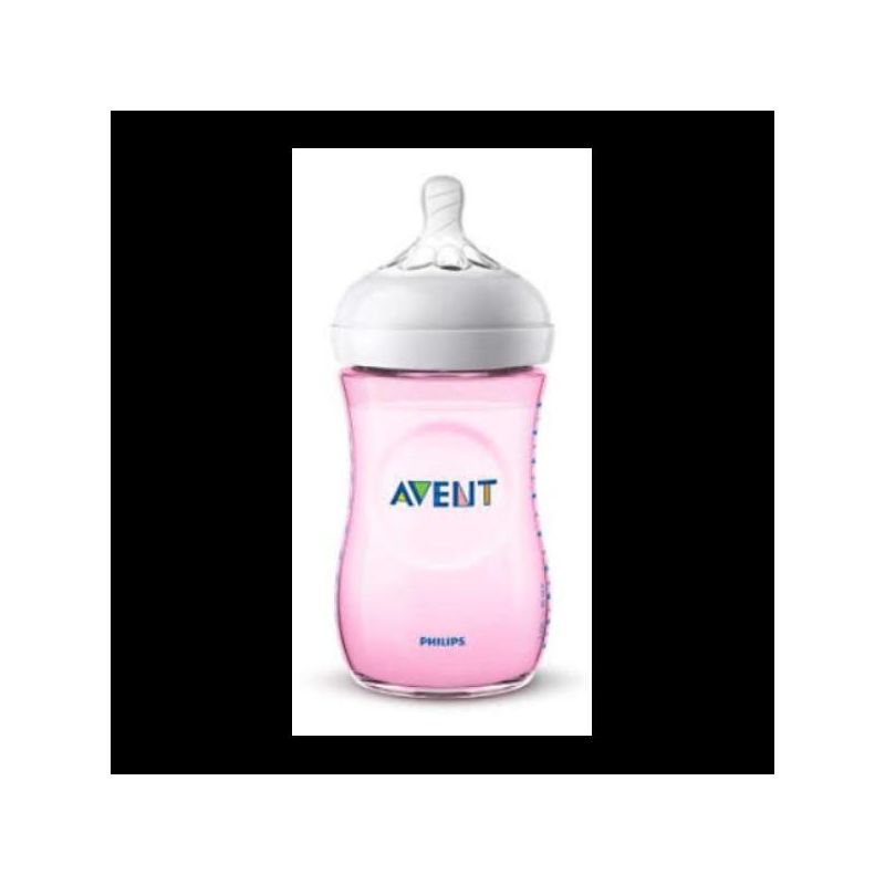 Philips Avent Natural Biberon Rosa da 260ml