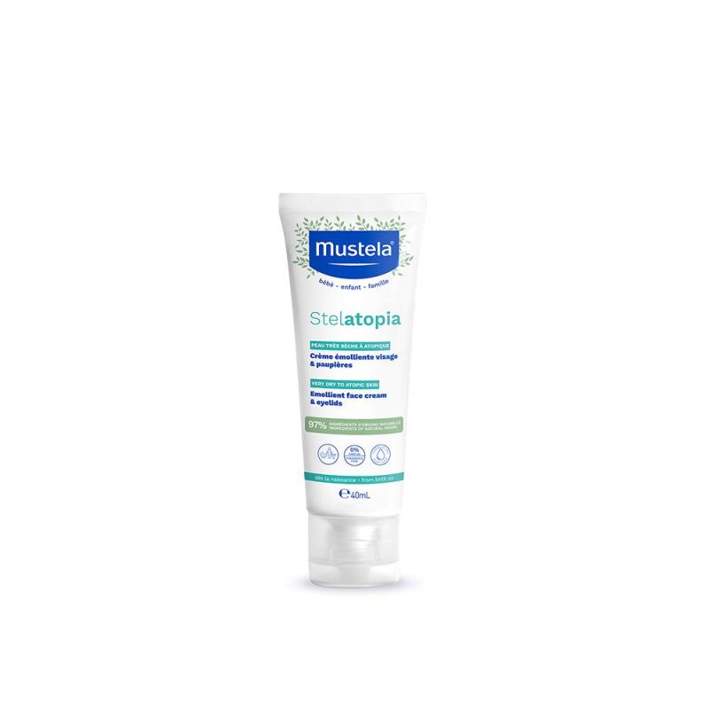 Mustela Stelatopia Crema Viso Emolliente - 40ml