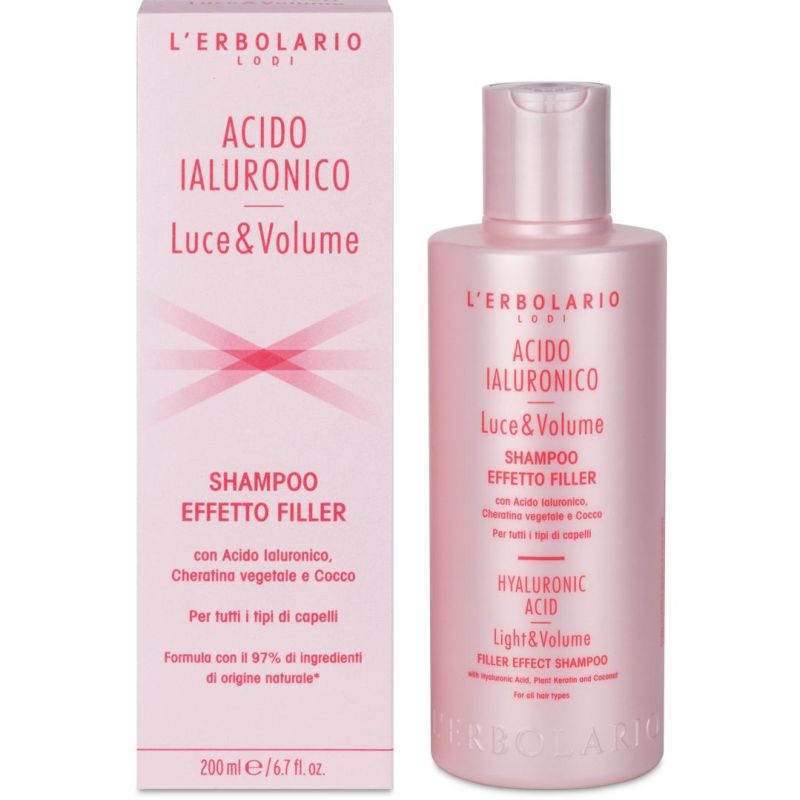 L'Erbolario Shampoo con Acido Ialuronico 200ml