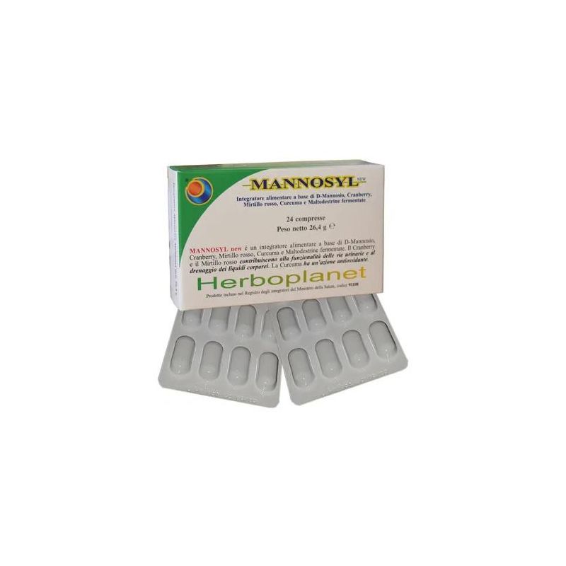 Nuove Compresse Mannosyl - Confezione da 24